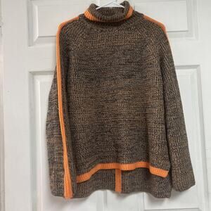 Hand Crocheted Women’s Turtle Neck Sweater